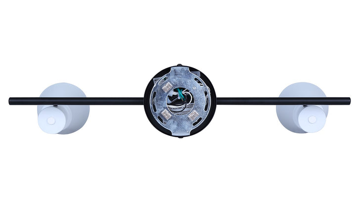 Track Lighting In Black/White Finish