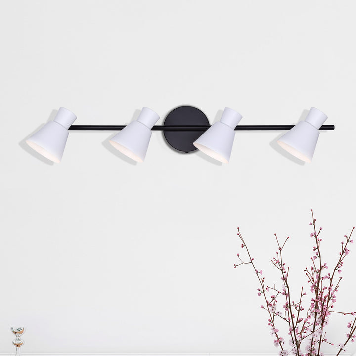 Track Lighting In White Finish