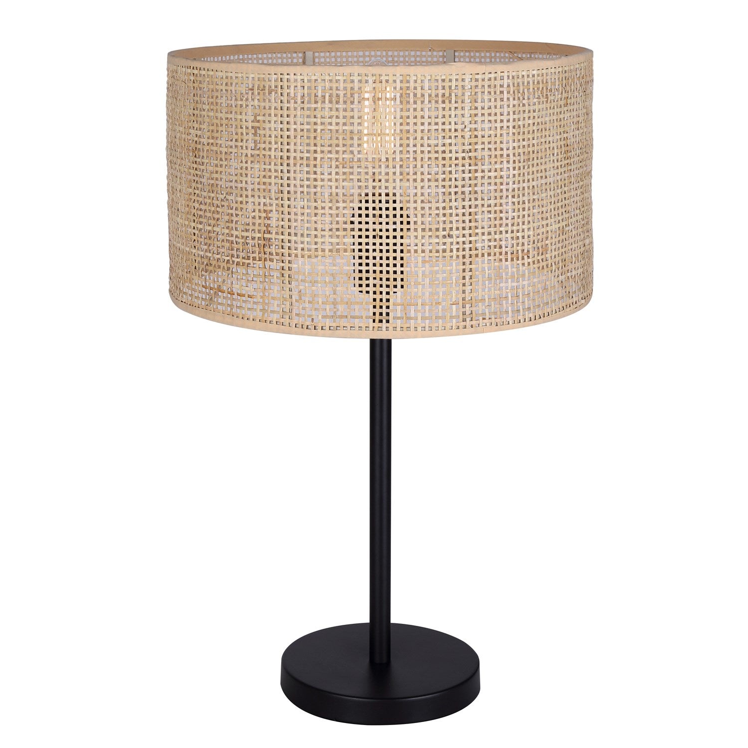 Table Lamp In Matte Black Finish by Canarm