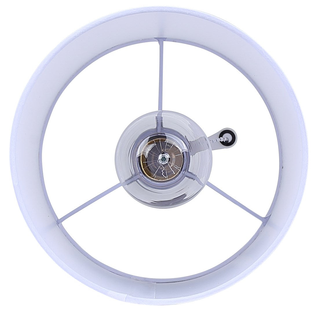 Table Lamp In White Finish