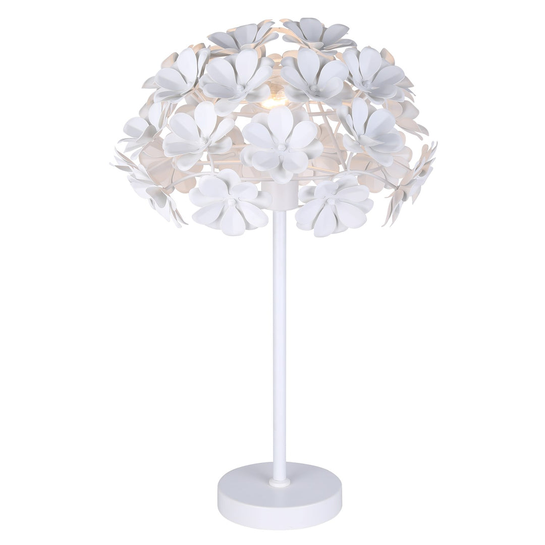 Table Lamp In White Finish by Canarm