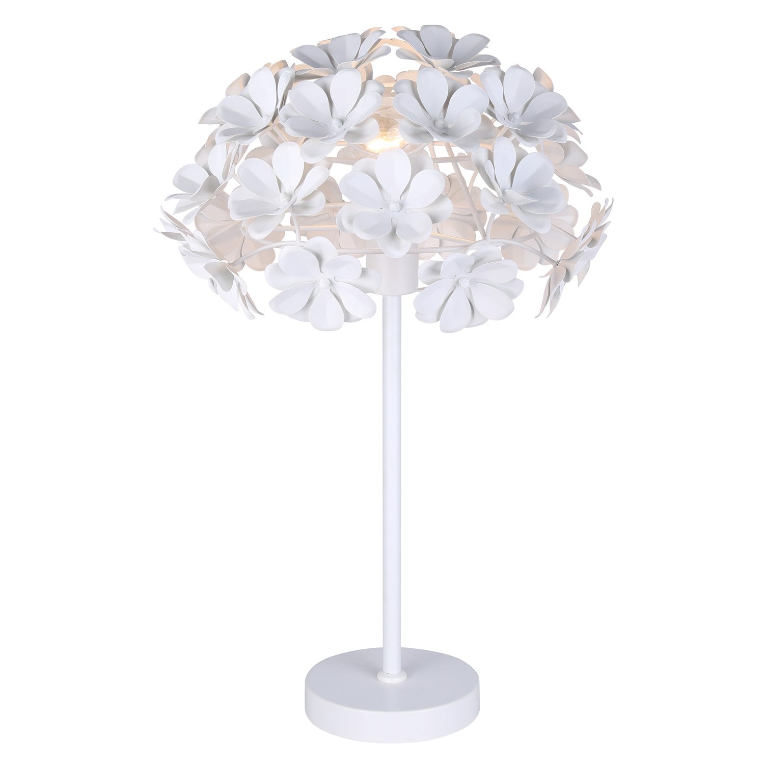 Table Lamp In White Finish by Canarm