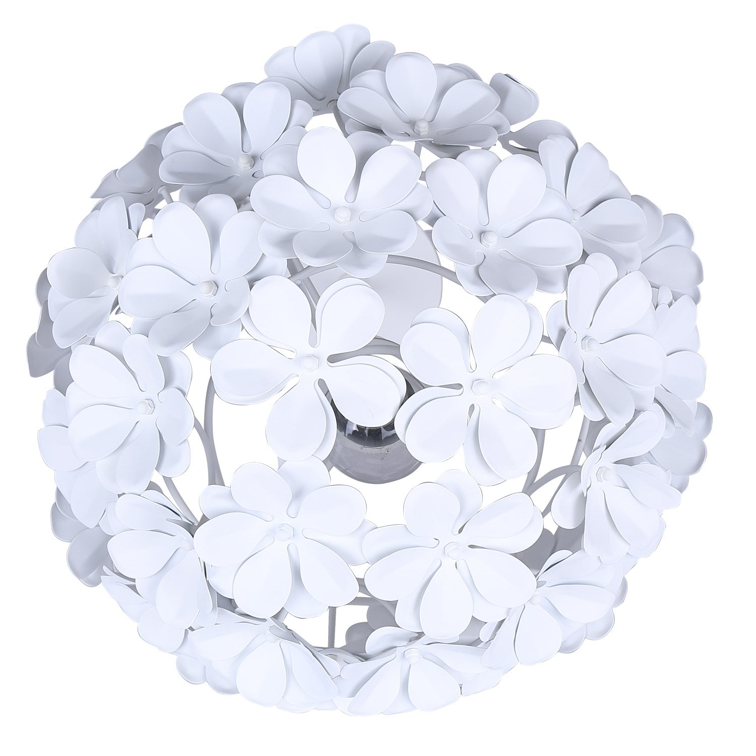 Table Lamp In White Finish