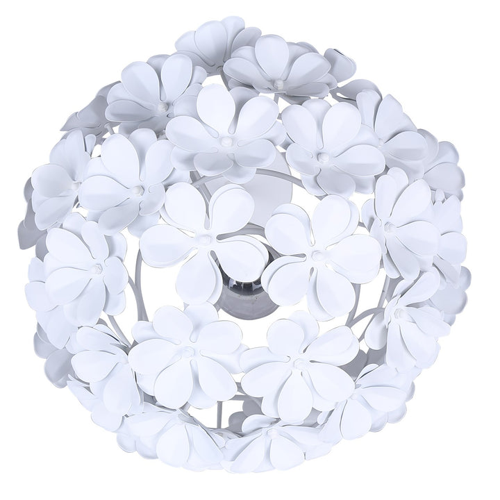 Table Lamp In White Finish