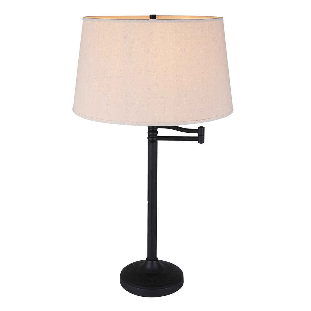 Table Lamp In Oil Rubbed Bronze Finish by Canarm