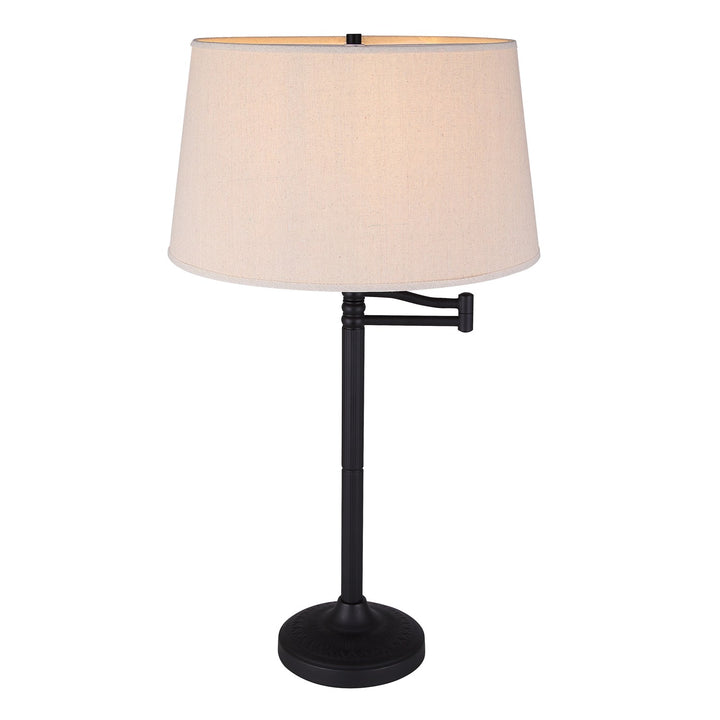Table Lamp In Oil Rubbed Bronze Finish by Canarm
