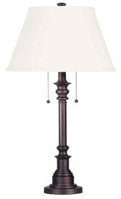 Table Lamp In Oil Rubbed Bronze Finish by Canarm
