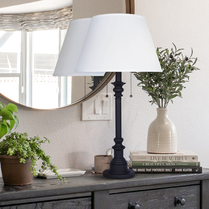 Table Lamp In Oil Rubbed Bronze Finish