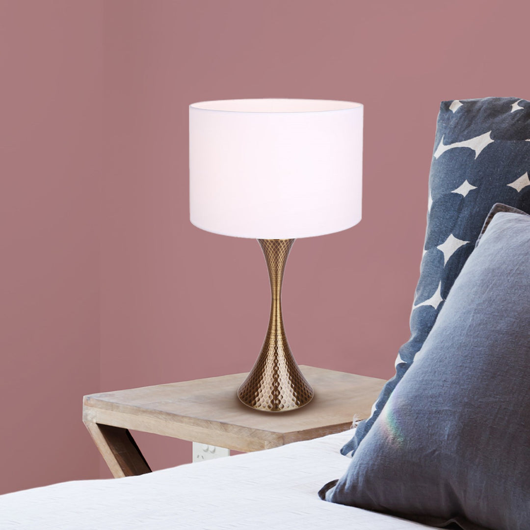 Table Lamp In Gold Finish