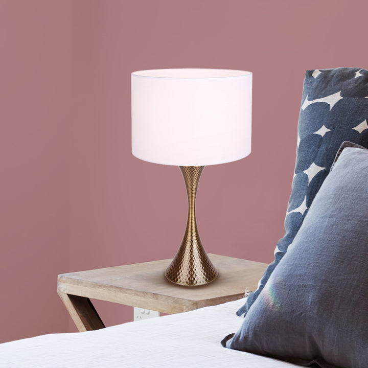 Table Lamp In Gold Finish