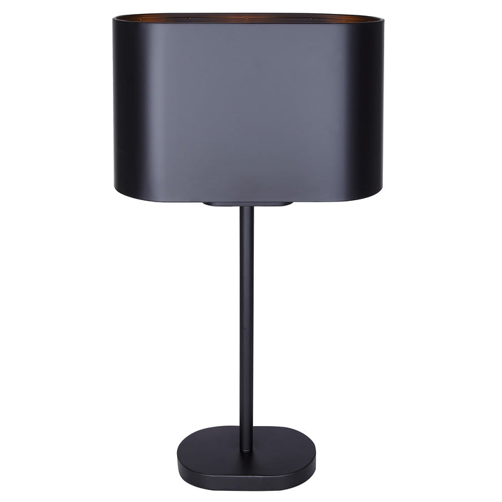 Table Lamp In Matte Black Finish by Canarm