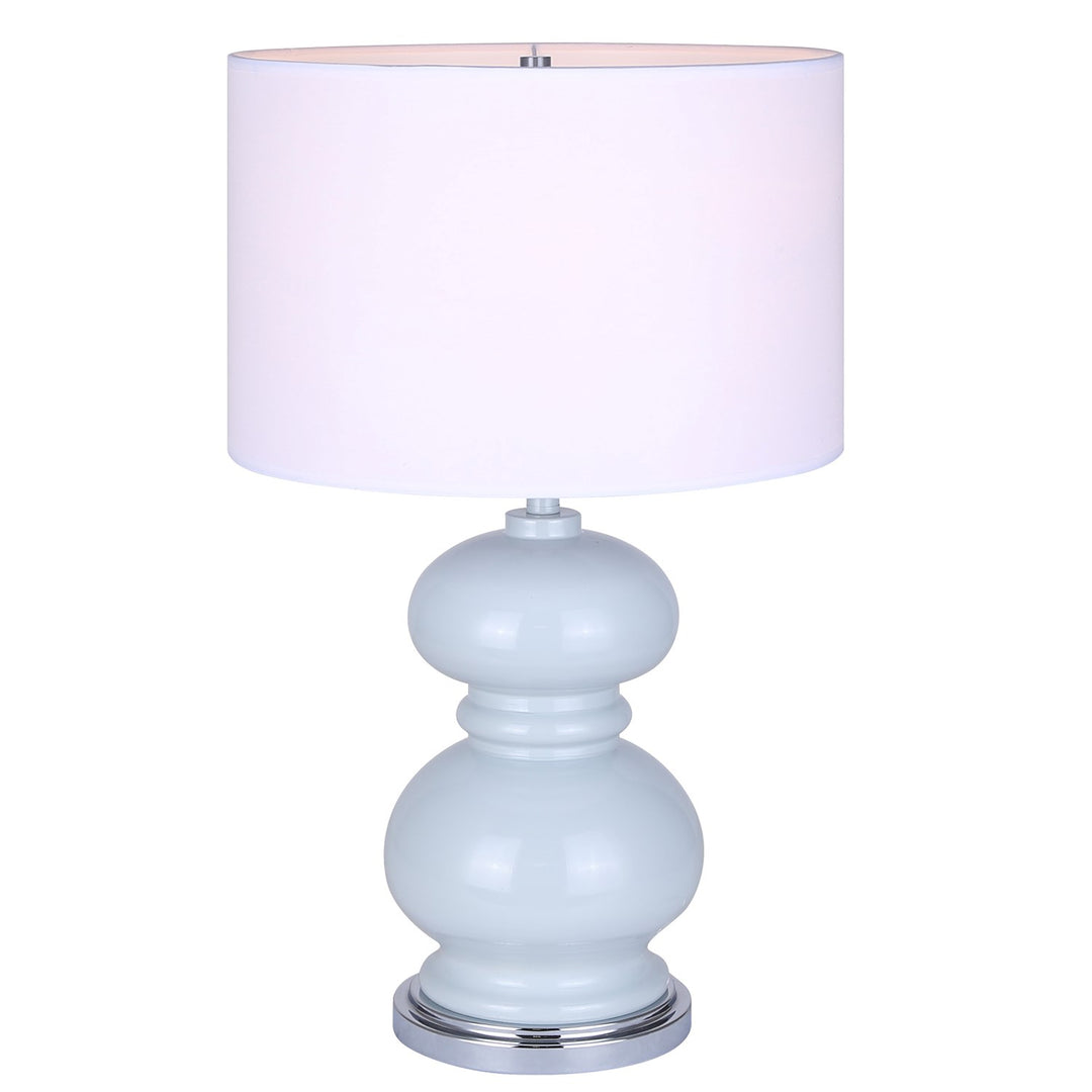 Table Lamp In Light Blue Finish by Canarm