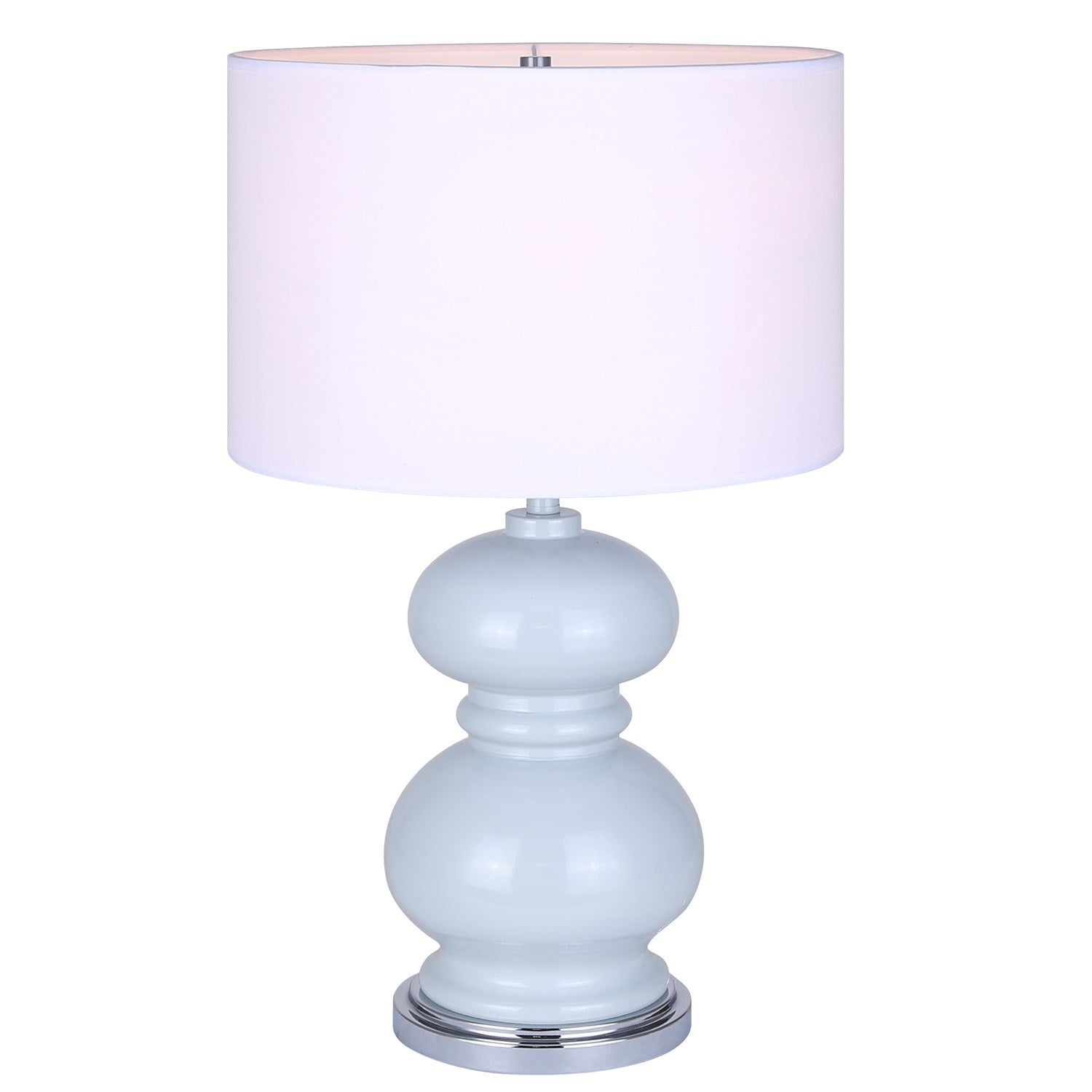 Table Lamp In Light Blue Finish by Canarm