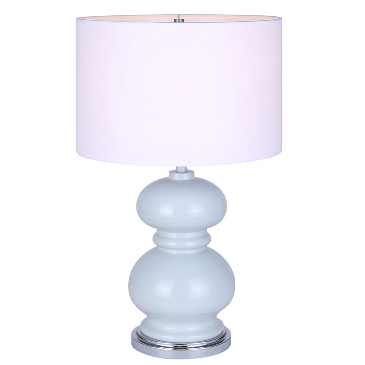 Table Lamp In Light Blue Finish by Canarm