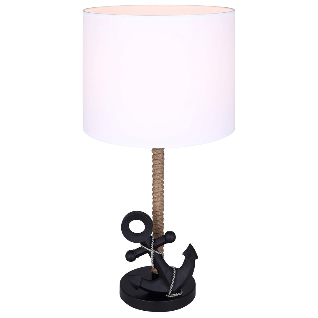 Table Lamp In Matte Black Finish by Canarm
