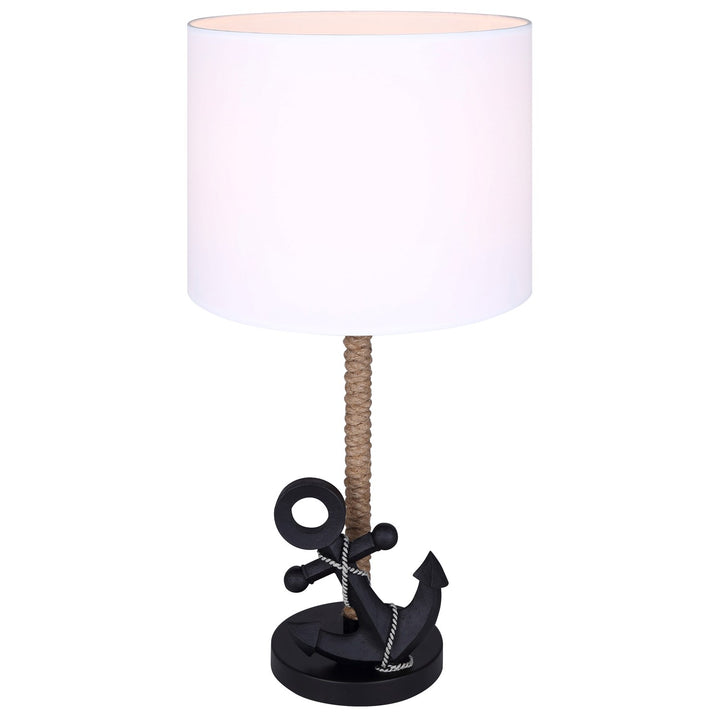 Table Lamp In Matte Black Finish by Canarm