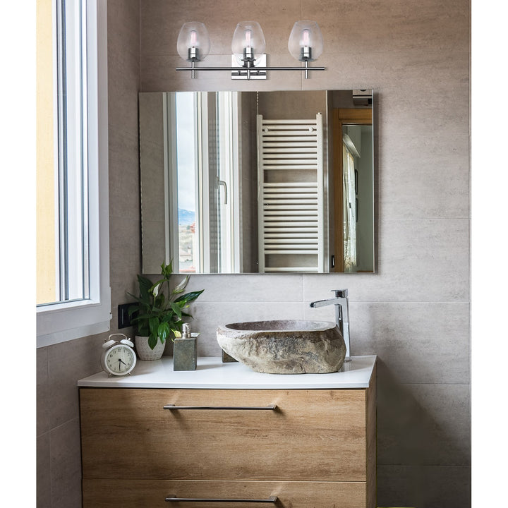Vanity In Chrome Finish