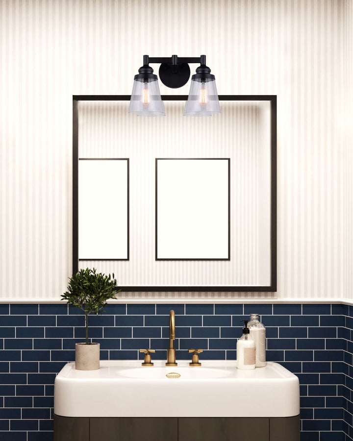 Vanity In Matte Black Finish