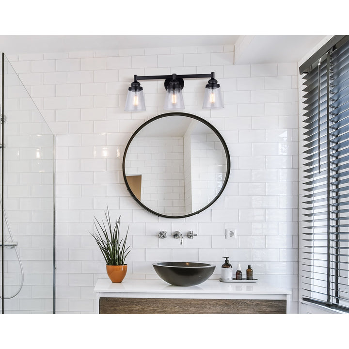 Vanity In Matte Black Finish