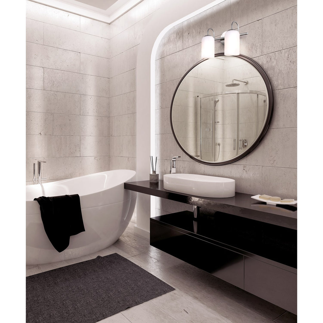 Vanity In Brushed Nickel Finish