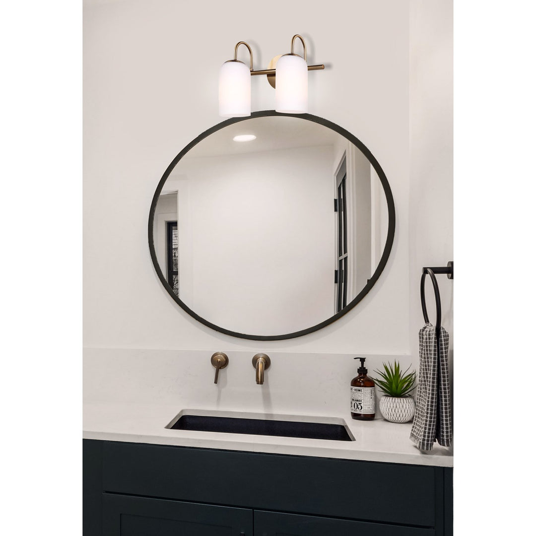 Vanity In Gold Finish