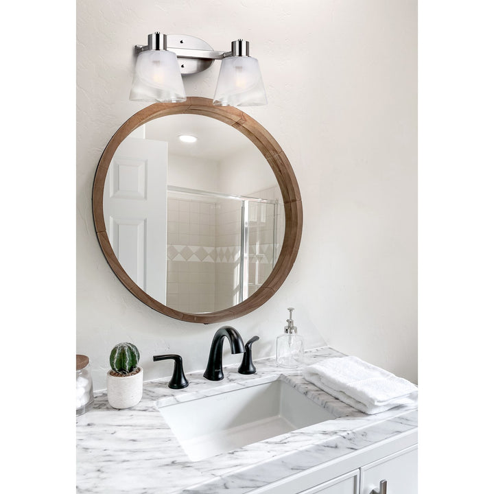 Vanity In Brushed Nickel Finish