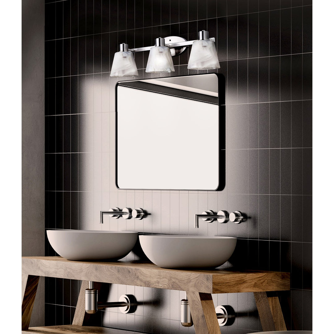 Vanity In Brushed Nickel Finish