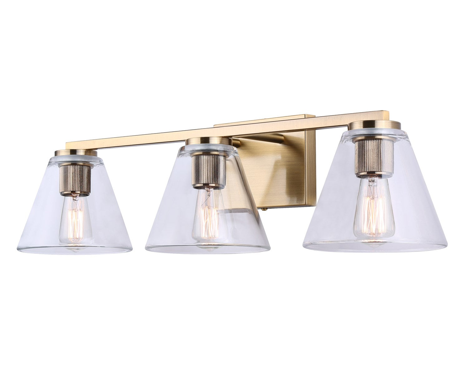 Vanity In Gold Finish by Canarm