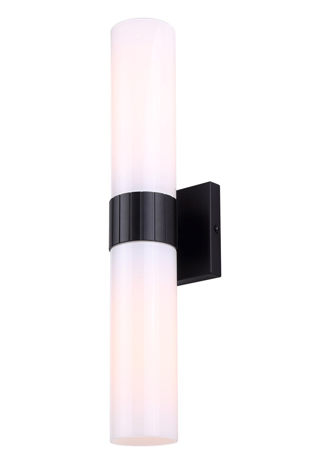Wall Light In Black Finish by Canarm