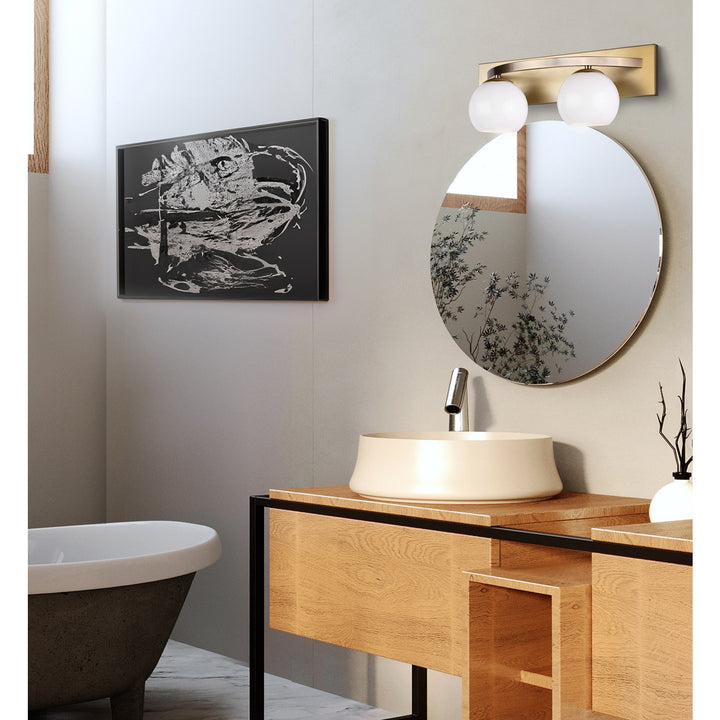 Vanity In Gold Finish