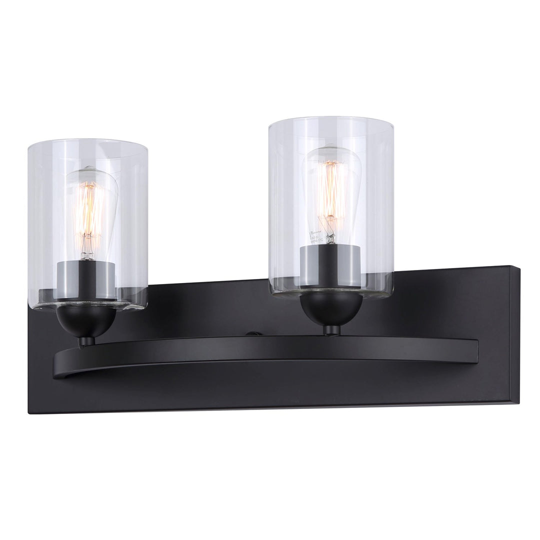 Vanity In Matte Black Finish by Canarm