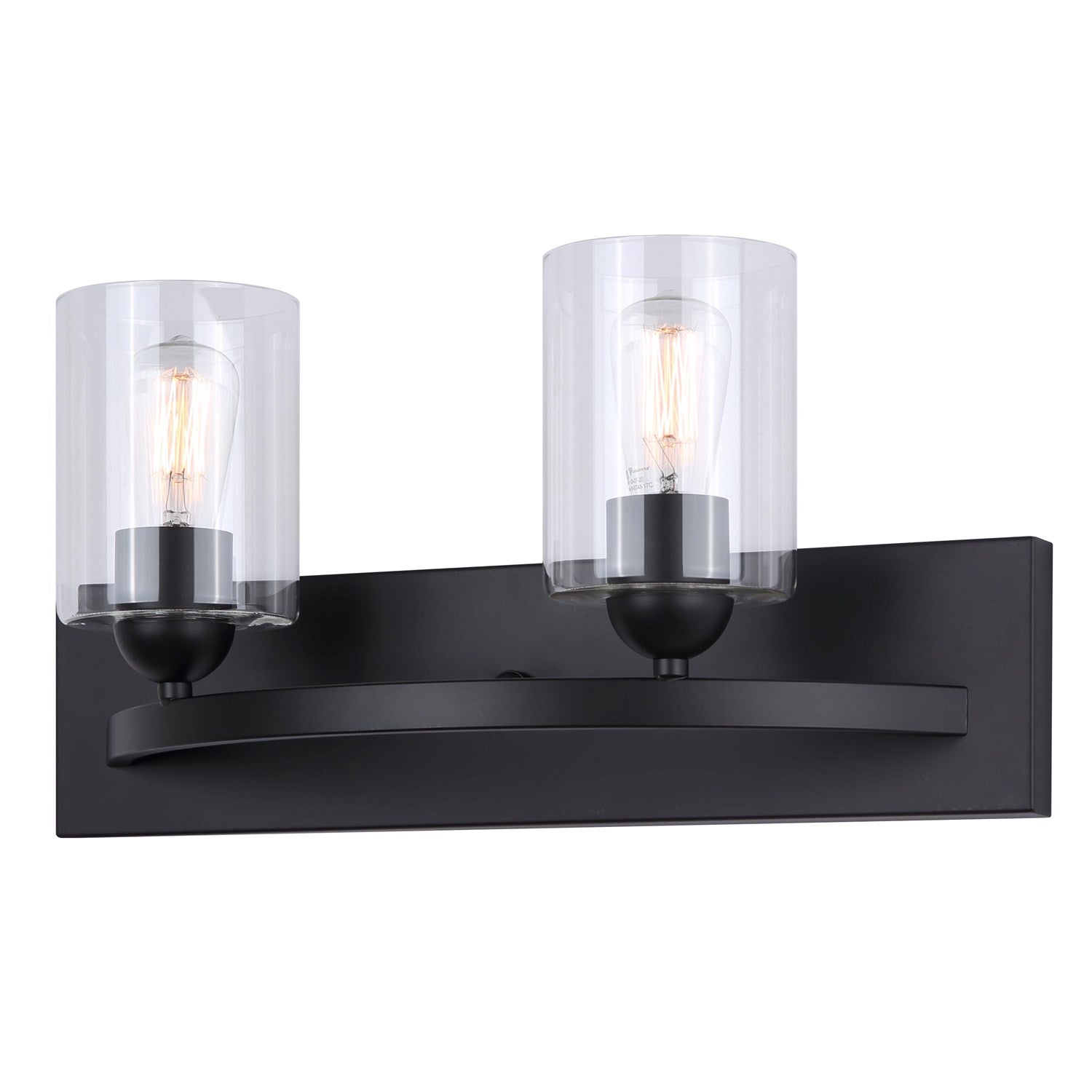 Vanity In Matte Black Finish by Canarm