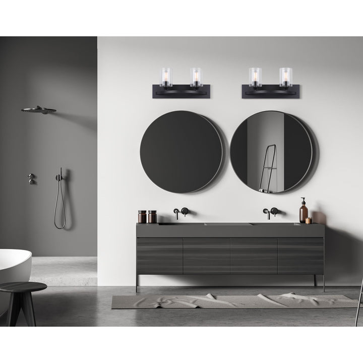 Vanity In Matte Black Finish