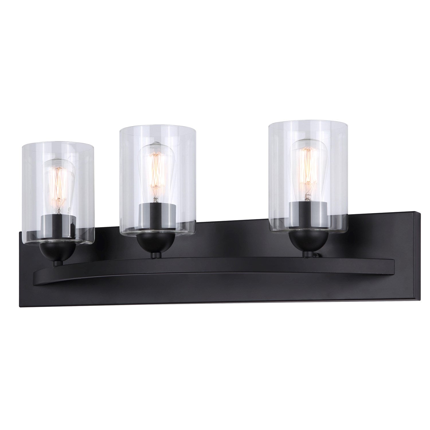 Vanity In Matte Black Finish by Canarm