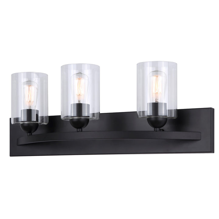Vanity In Matte Black Finish by Canarm