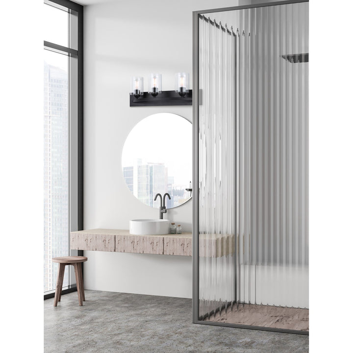 Vanity In Matte Black Finish