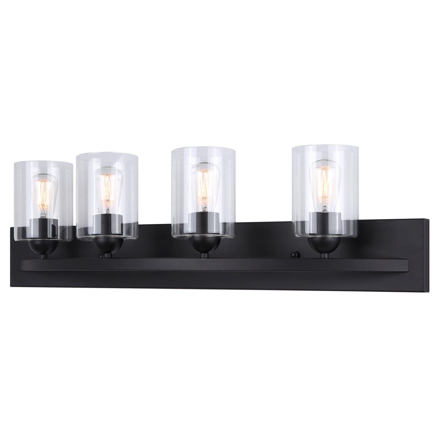 Vanity In Matte Black Finish by Canarm