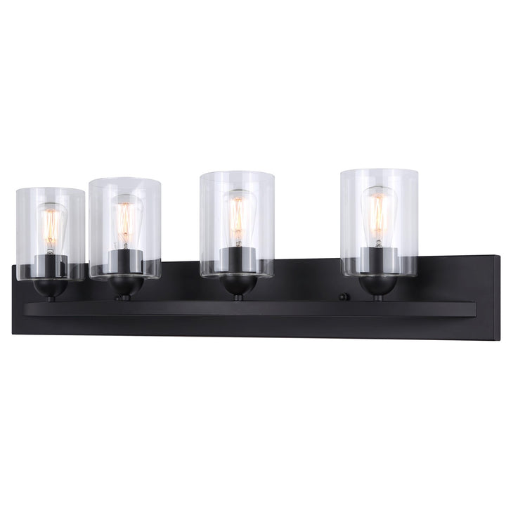 Vanity In Matte Black Finish by Canarm
