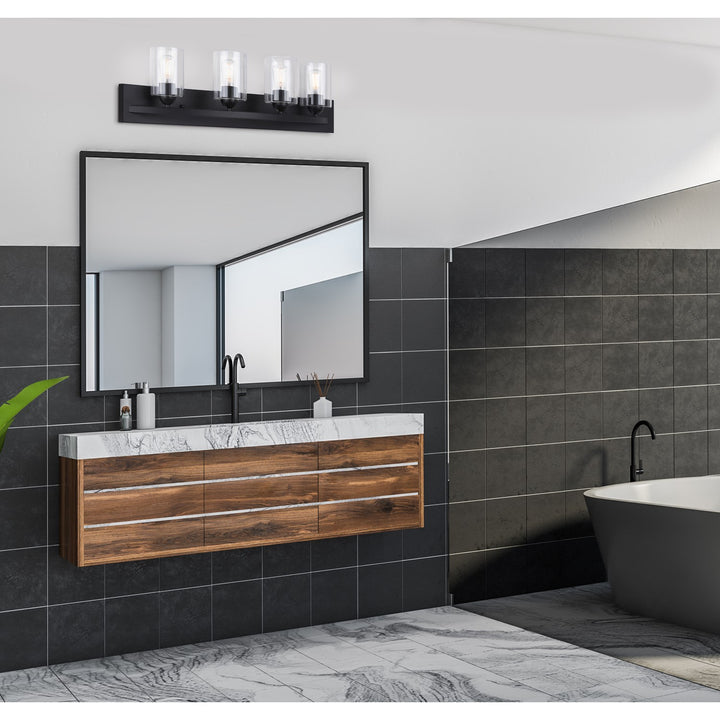 Vanity In Matte Black Finish