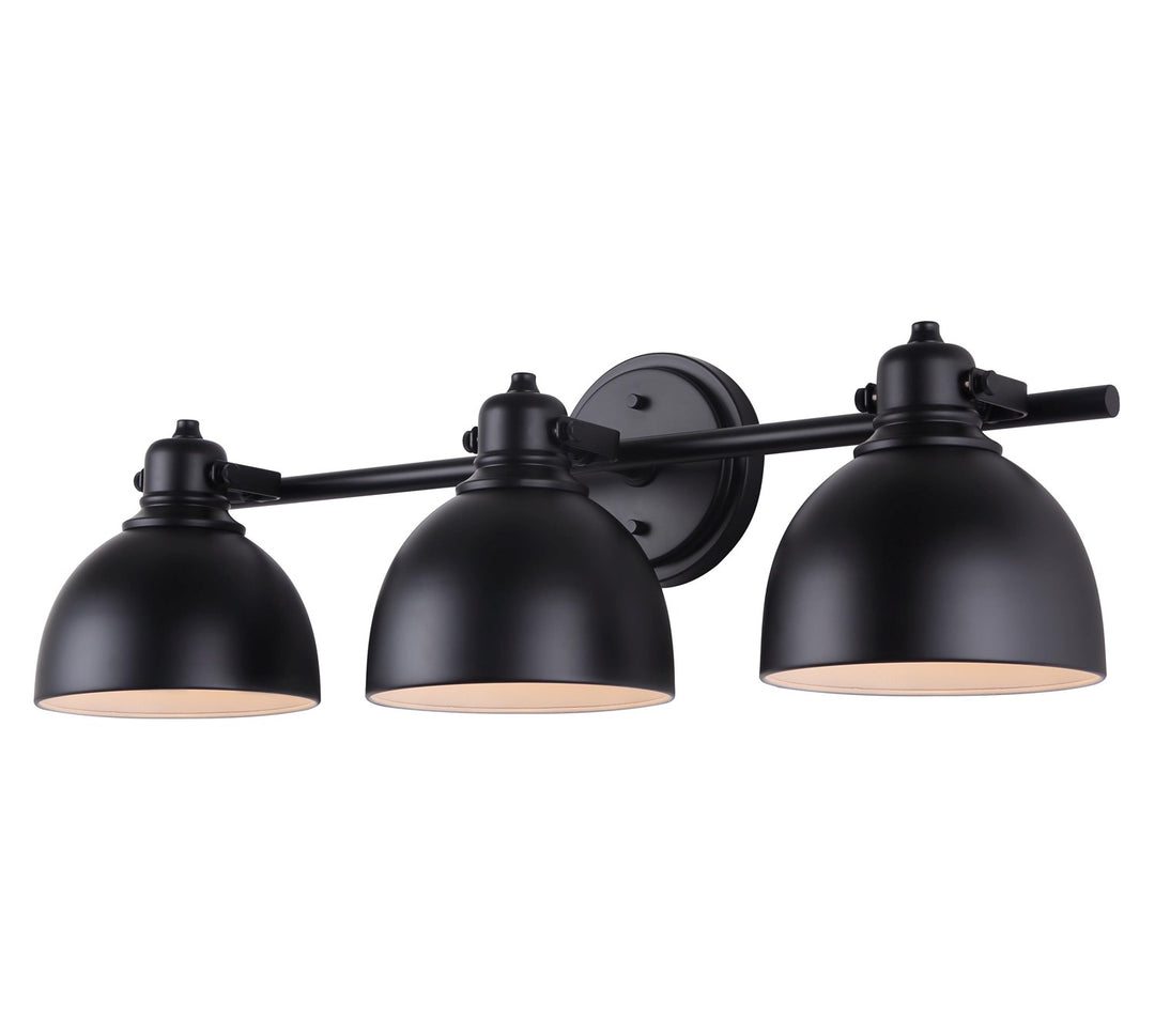 Vanity In Matte Black Finish by Canarm