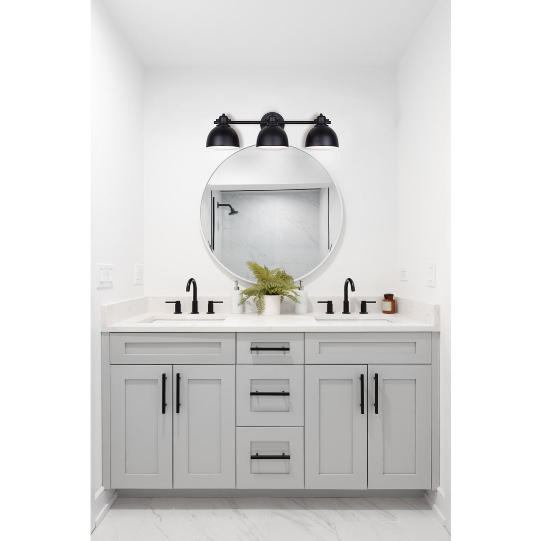 Vanity In Matte Black Finish
