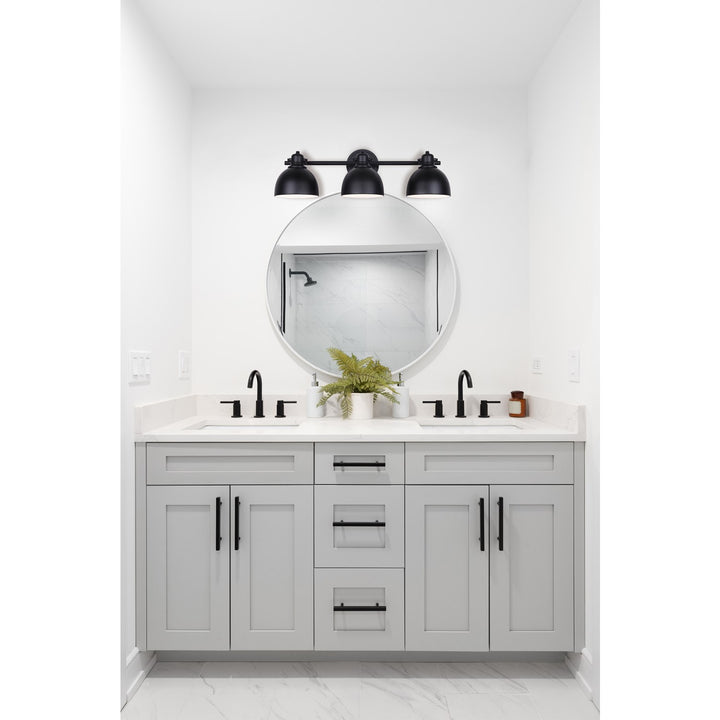 Vanity In Matte Black Finish