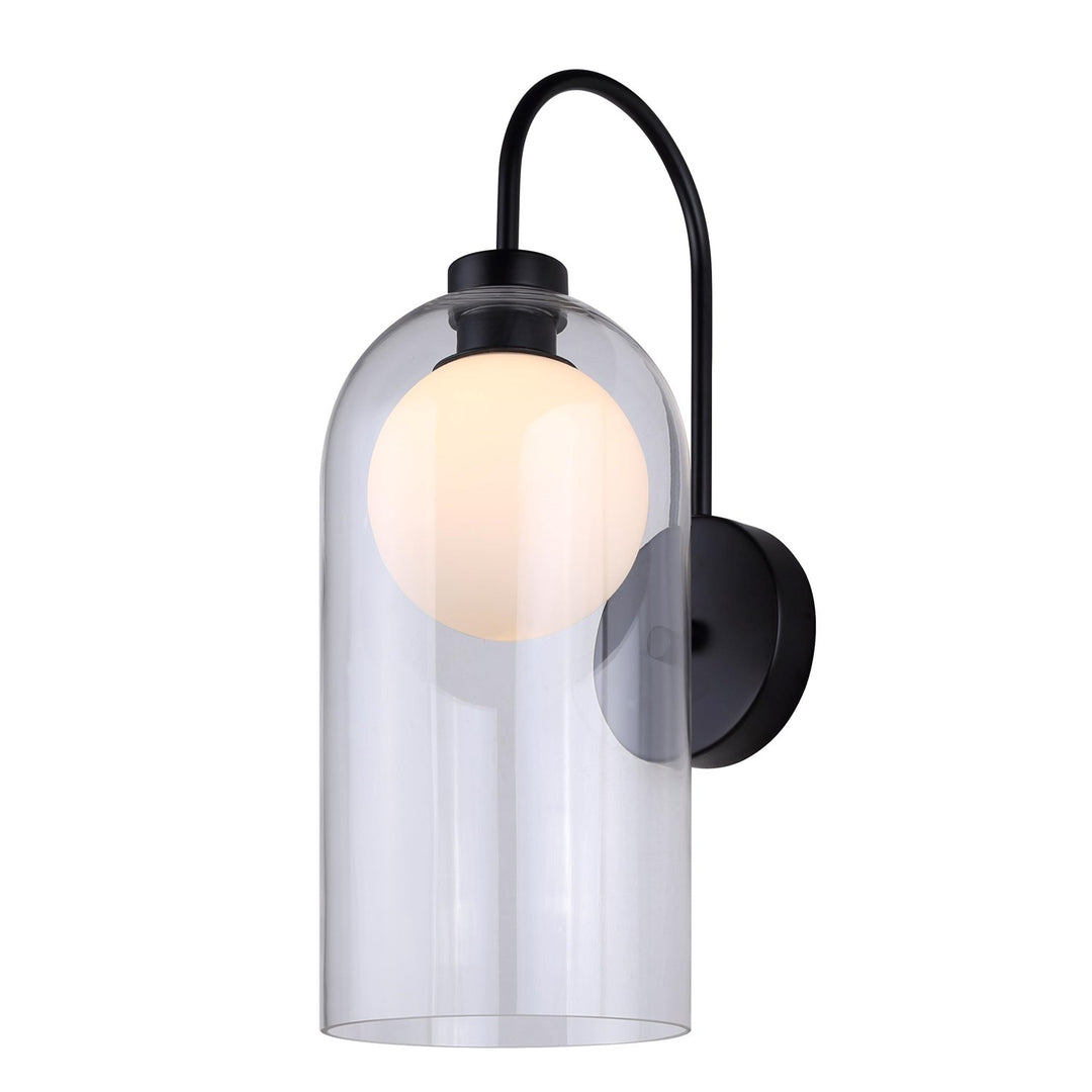 Sconce In Black Finish by Canarm