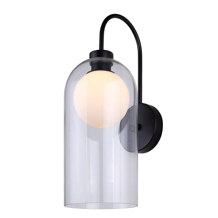 Sconce In Black Finish by Canarm