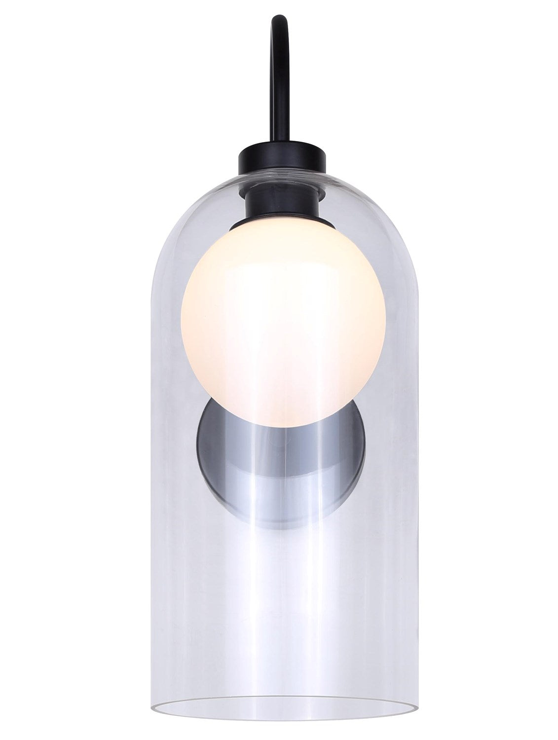 Sconce In Black Finish