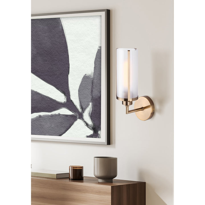 Sconce In Gold Finish