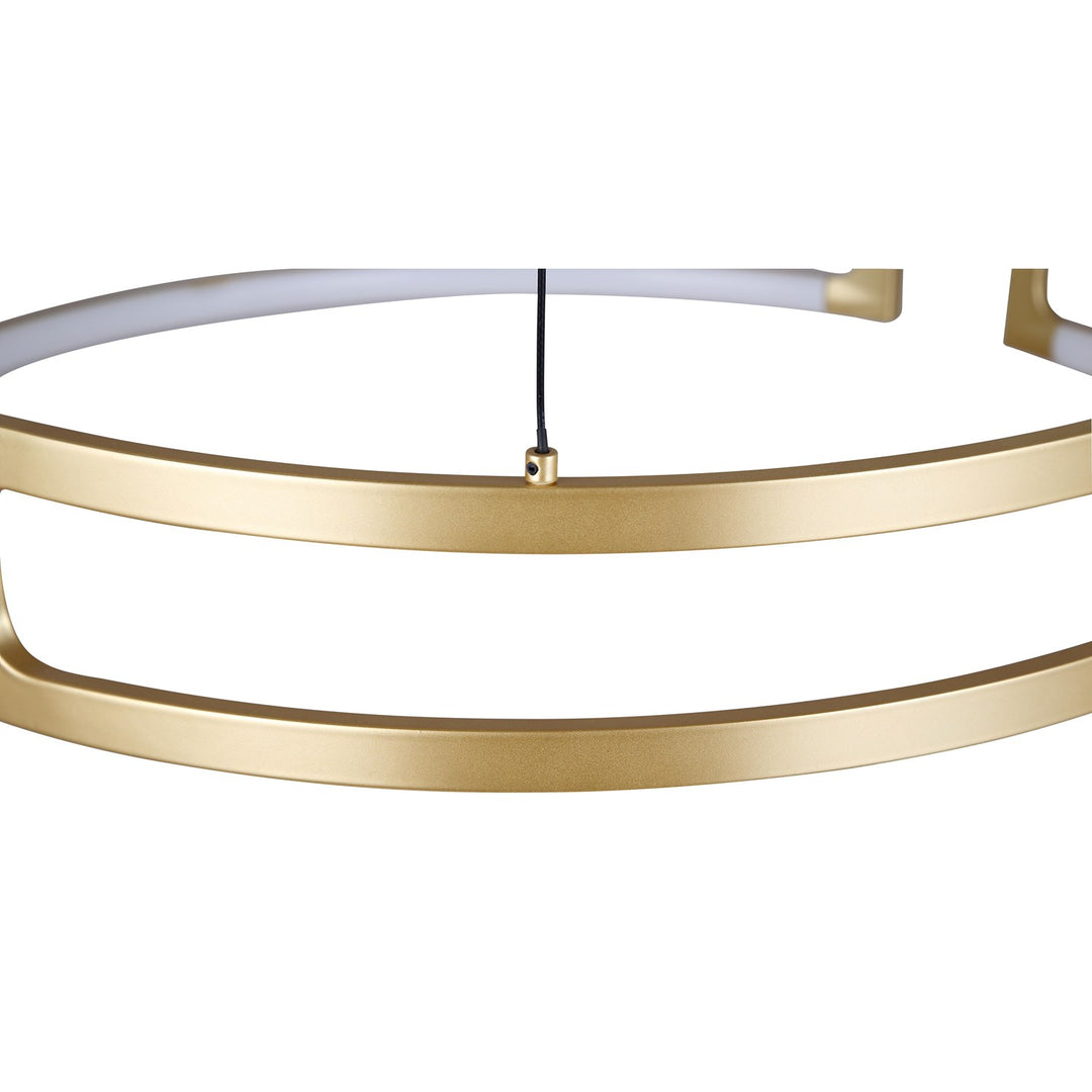 Chandelier In Gold Finish