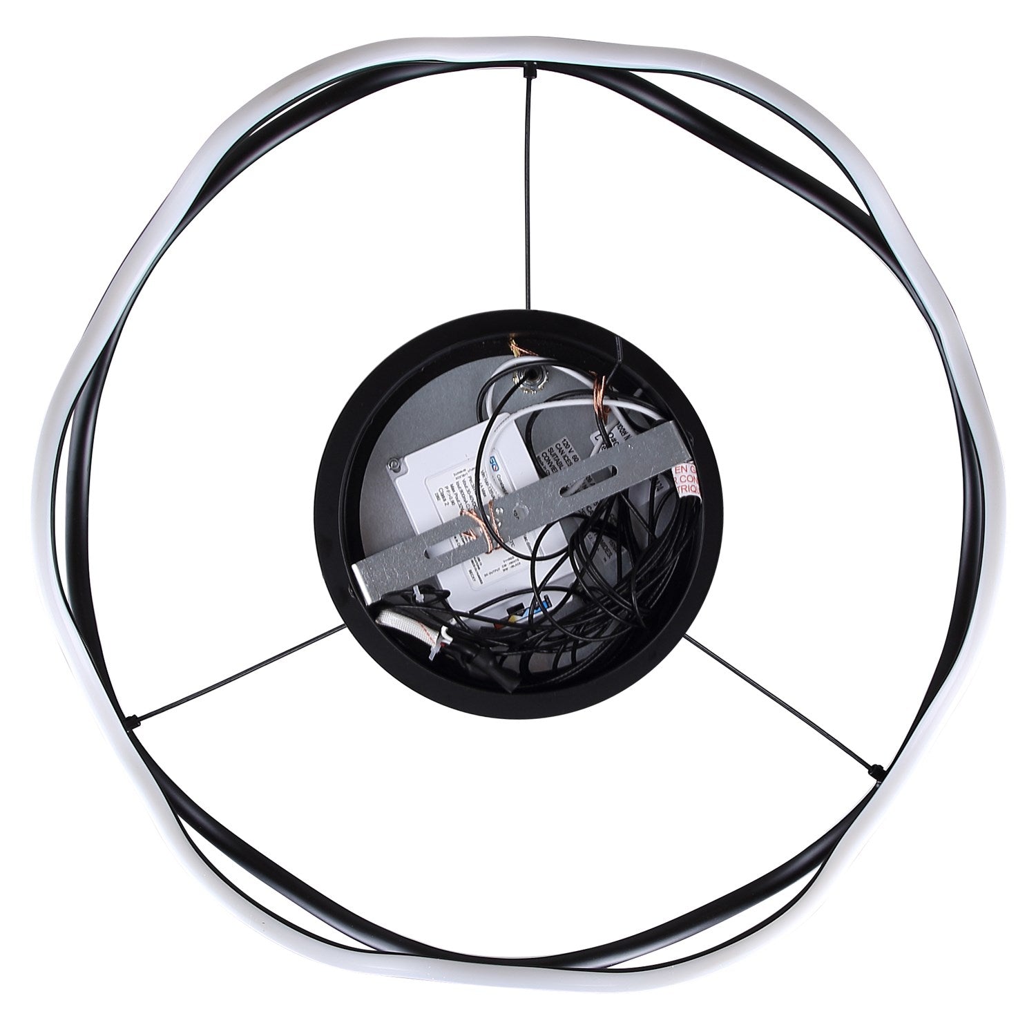 Chandelier In Black Finish