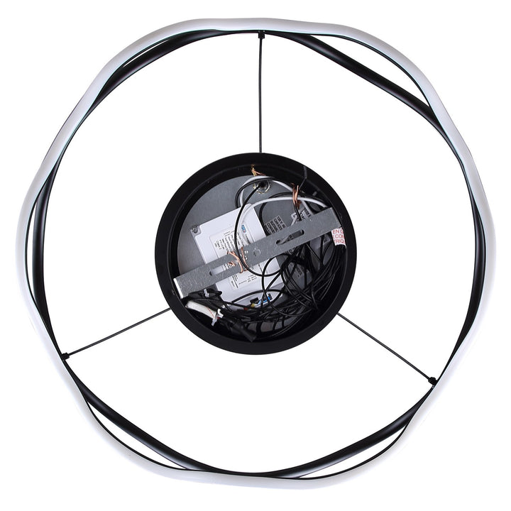 Chandelier In Black Finish
