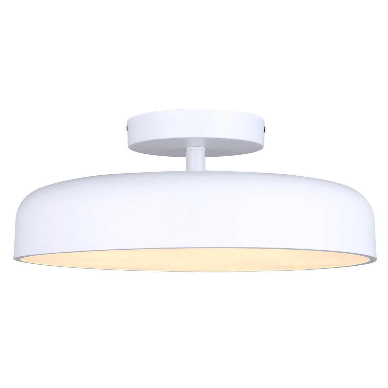 Chandelier In White Finish